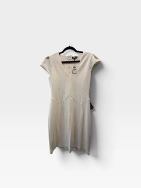 Express NWT White V-Neck Sheath Dress Size M